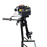 MINUS ONE 4-Takt 4 PS Außenborder Outboard Bootsmotor Benzinmotor Aussenbordmotor 52CC