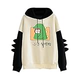 Pianshanzi Hoodies Damen Pullover Kapuzenpullover Langarm Bluse Herbst Winter Schmetterling Gedruckt Mädchen Niedlichen Sweatshirt Tie-Dye Teenager Mädchen Hoodie Sw