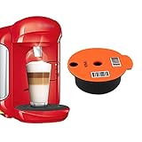 60/180 ml Kaffee-Kapseltasse für Tassimo Wiederverwendbarer Kunststoff-Filterkorb Pod Kaffeemaschine Haushalt Küche Gadgets (Größe : 60 ml)