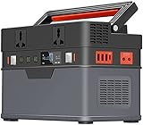 EWYI Tragbares Kraftwerk 500W Tragbarer Generator 606Wh 164000mAh Notstromversorgung Mit DC/AC-Wechselrichter Einfach zu transp