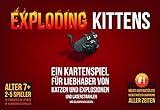 Asmodee Exploding Kittens, Grundspiel, Partyspiel, Kartenspiel, D