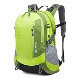 EverGreenPro Wanderrucksack Trekkingrucksack 35L wasserdicht Damen Herren zum Wandern Camping R