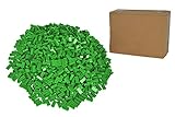 Simba 104114547 - Blox, 500 grüne Bausteine für Kinder ab 3 Jahren, 8er Steine, im Karton, hohe Qualität, vollkompatibel mit vielen anderen H