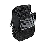 wuwu Auto Net Pocket Handtasche Halter Ledersitz Back Organizer Mesh Geldbörse Halter Zwischen Sitzgewebe Geldbörse B