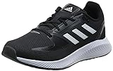 adidas Damen Runfalcon 2.0 Running Shoe, Core Black Cloud White Grey, 39 1/3 EU