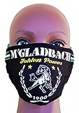 Mönchengladbach Maske, OP-Masken-Cover, oder einfach DIE MASKE FÜR DIE MASKE, M´Gladbach Maske, Mönchengladbach Vermummungsmask