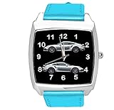 TAPORT Armbanduhr fur Sportwagen-Fans, Quarz, Leder, B