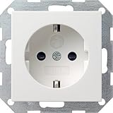 GIRA System 55 reinweiß glänzend - 10er Set Steck