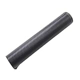 ZQJSKJ Schwarze Kohlefaser. 10cmx127cm 3D-Carbon-Faser-Vinylauto-Verpackungs-Blatt-Rolle Film-Auto-Aufkleber auf dem Auto Motorrad-Auto-Styling-Zubehör Automobil (Color Name : Black)