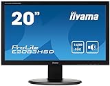 iiyama ProLite E2083HSD-B1 49,4cm (19,5') LED-Monitor Full-HD (VGA, DVI) schw