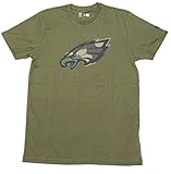 New Era Philadelphia Eagles T Shirt Camo Logo Tee Olive - 4XL