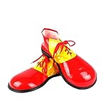 Nicejoy Clown Schuhe, Halloween Kostüme Requisiten Unisex Erwachsene Jumbo Große Clown Schuhe Zubehör für Partys Cosplay W