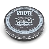 Reuzel Extreme Hold Matte Pomade - Wasserbasiert und starker Halt - 1 x 113 g