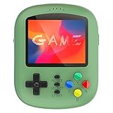MMLC 2,8 Zoll Display 620-in-1 wiederaufladbare Retro tragbare elektronische Handheld-Spielekonsole, unterstützt TV-Ausgang (Green)