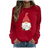 Weihnachten damenblusen Weihnachtspullover Damen leinenjacke Damen Boho Pulli Frauen Pulli t-Shirt Damen Sommer kostüm Kinder Sale fledermausärmel Lange Oberteile D