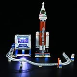 SOND LED Beleuchtungs Nachrüst-Beleuchtungsset, kompatibel mit Lego 60228 City Space Rocket mit Control Center, USB-Netzteil (ohne Lego-Modell)