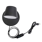 SongDeYTT Wandmontiertes Licht 10W Led Wandleuchte Wandleuchte Mit Stecker In Kabel, 350 Drehbare Wandlampe Mit Schalter, Innenwandlampen Für Wohnzimmer Schlafzimmer Nachtlesen, 3 Farb