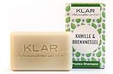 Klar Seifen festes Shampoo Kamille & Brennessel, 100 g