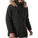 KAPORAL Herren Apok Mantelkleid, schwarz, M