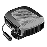 Yiida 12-Volt-Auto-Heizung, 2-in-1-Modi, Mini-Heizung, tragbare Auto-Heizung, Defogger mit Heiz- und Kühlfunktion, für Schneeräumung, elektronische Windschutzscheib