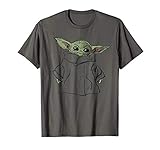 Star Wars The Mandalorian The Child Illustration T-S