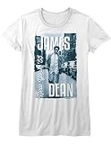James Dean Damen T-Shirt Gr. S, weiß