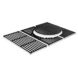 Enders® SWITCH GRID Rost-in-Rost System, Gusseisen, für Enders® Gasgrill Chicago 3-Brenner, Grill-Zubehör, Grillrost, optionale Einsätze, Sear Grate, Pizzastein, Pfanne und Geflügelbräter 7756