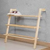 QHHALXZ Schuhregal Vollholz-Schuhregal Einfaches mehrschichtiges Schuhregal Heimspeicher Multifunktions-Schuhreg