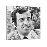 Jean-Paul Belmondo Dekoratives Gemälde auf Leinwand, Wandkunst, Wohnzimmer, Poster, Schlafzimmer, Gemälde, Rahmen, 40 x 40