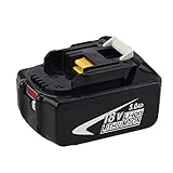 Venghts BL1850B 18V 5.0Ah / 5000mAh Akku Ersetzen Sie den für Makita BL1850B BL1850 BL1840 BL1830 BL1815 BL1835 BL1845 LXT-400 Akku-Elektrowerkzeuge mit LED-Anzeig