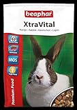 beaphar XtraVital Kaninchen Futter | Ausgewogenes Kaninchenfutter | Mit zahnpflegenden Eigenschaften | Geringer Fettgehalt | Mit Echinacea & Alfalfa | 2,5 kg