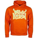 Billie Eilish Herren Kapuzenpullover Airbrush Flames Blohsh orang