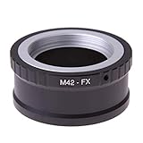 Objektivadapterringe für Fuji-Kameras, 42-Fx hochpräzise Objektivadapter Ring M42 Objektivadapter für Fuji X-Pro1 einzelne elek