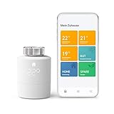 tado° smartes Heizkörperthermostat - Wifi Starter Kit V3+, inkl. 1x Thermostat für Heizung - digitale Heizungssteuerung per App - Einfache Installation - kompatibel mit Alexa, Siri & Goog