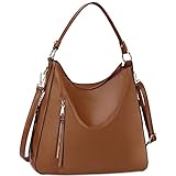 Hobo Handtaschen für Frauen Groß Wasserdicht Damen PU Leder Schultertasche Tote Bag Handtasche Geldbö