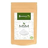 Foodtastic MSM Pulver 1000g / 1kg | kristallines Methylsulfonylmethan | Premiumqualität mit 99,9% Reinheit | organischer Schwefel | ohne Z