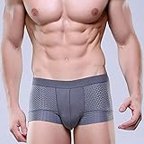 T0N1'Home Unterwäsche Mann Höschen Herren Sexy Comfort Unterwäsche Höschen Mesh Atmungsaktive Große Unterwäsche XL G