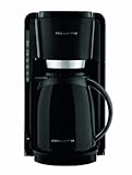 Rowenta CT3808 Filter- Kaffeemaschine Adagio Milano | Mit Kunststoff-Thermokanne | 8-12 Tassen | Automatische Abschaltung | Schw