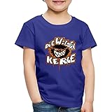 Spreadshirt Die Wilden Kerle Logo Tropfen Graffiti Kinder Premium T-Shirt, 98-104, Königsb