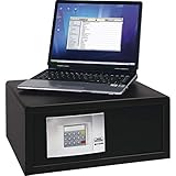 Burg-Wächter Hoteltresor mit elektronischem Zahlenschloss, Point-Safe, 27,9 l, 16,7 kg, P 3 E LAP KA 4, Schw