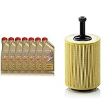 Castrol Edge Professional 5w-30 LongLife III, 7L Kombination & Original MANN-FILTER ölfilter HU 719/7 X – evotop – Für PKW und Nutzfahrzeug