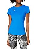 PUMA Damen T-shirt, Electric Blue Lemonade, XXL