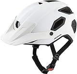ALPINA Unisex - Erwachsene, COMOX Fahrradhelm, white matt, 52-57