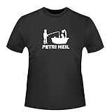 Petri Heil Badewanne, Herren T-Shirt - Fairtrade, Größe 3XL, Schw