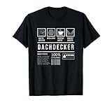 Herren Dachdecker Lustig Spruch Dachdeckermeister T-S