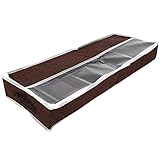 SALUTUY Faltbare Schuhtasche, praktischer Schuh-Organizer für Schlafsaal für Keller (klein (80 x 25 x 10 cm)