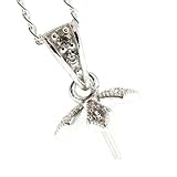 1 Pc 925 Sterling Silber CZ Kristall Bail Pin mit 3 mm Cup Perle Anhänger Stecker für Hälfte gebohrt Perle/Stein/Ergebnisse/Brig