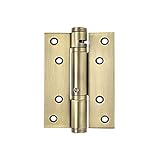 ​Türband Türscharnier 10 Packungen Edelstahl Hydraulische Dämpfung Scharnier Automatische Schließdämpfung Universalscharnier für Holztür verborgene Tür Scharnier ​Beschlag ( Color : Bronze )