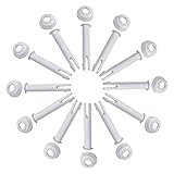 Youpin Joint Pins & Seals(12 Pieces), Pool Ersatzteile für Intex Round Metal Frame Pools Replacement Parts,Metallrahmenpool,Joint Pins,Rectangular Pool,Round Pool,Pool Replacement Spare Part (6CM)