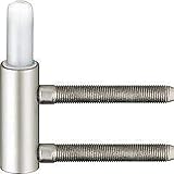 Türband-Rahmenteil Variant V 3400 WF f. gefälzte Türen, Band ø 15 mm, vernickelt ; 1 Stück